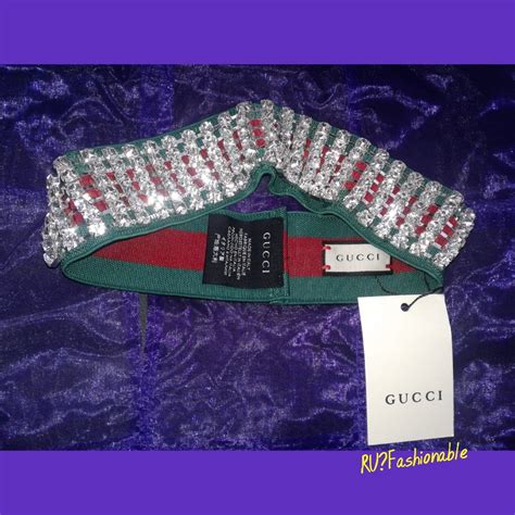 gucci bling headband|gucci headband tiktok.